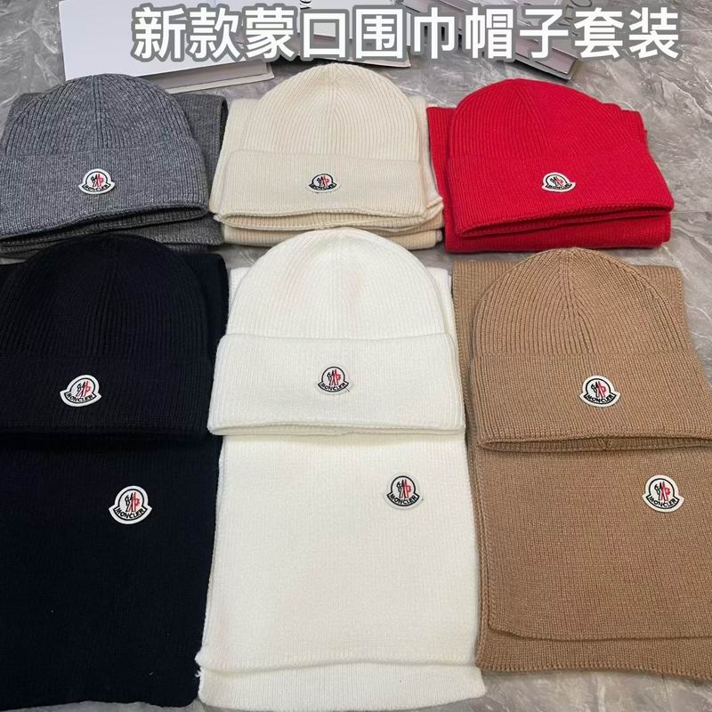 Moncler scarf hat 112505